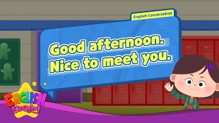 Good afternoon. Nice to meet you. - [Greeting] - Renewal - Easy Dialogue - Role Play