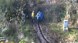 preview picture of video 'ruta sarria 4x4 2014 motos barrizal arviza'