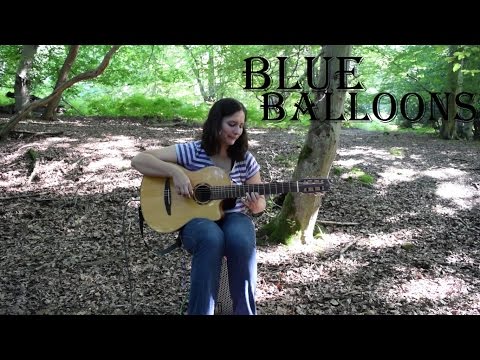 Edina Balczo - Blue balloons (original guitar song) with TAB!