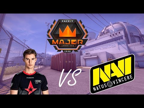 POV - dev1ce (Astralis)(17-10) vs Na`Vi / nuke / FACEIT Major 2018 / map 1