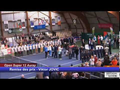 Open Super 12 Auray Tennis- Prize Giving - Remise des prix