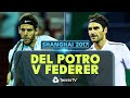Juan Martin del Potro vs Roger Federer CLASSIC 🤩 | Shanghai 2017 Extended Highlights