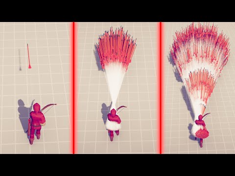 EVOLUTION OF ARCHER GOD - Totally Accurate Battle Simulator TABS