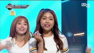 170622 APRIL(에이프릴) - 따끔(Lovesick) @ Mcountdown