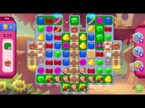 Homescapes Super hard level 916 ( no boosters)