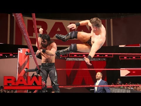 Seth Rollins vs. The Miz: Raw, Feb. 26, 2018