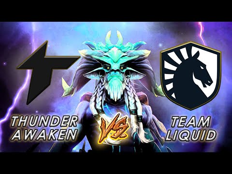 THE EPIC GAME 3 THUNDER AWAKEN vs TEAM LIQUID IN ZAI'S PERSPECTIVE ZAI LESHRAC GAMEPLAY DOTA 2