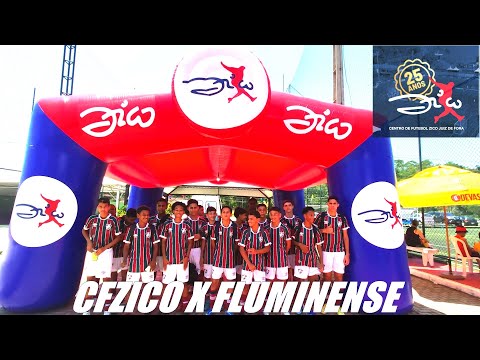 25 ANOS DO CENTRO DE FUTEBOL ZICO DE JUIZ DE FORA - CFZ (SUB-14) X FLUMINENSE (SUB-13)
