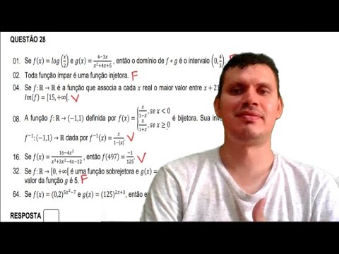 Vestibular Unificado UFSC/UFFS 2020 - Questão 28 (Matemática)