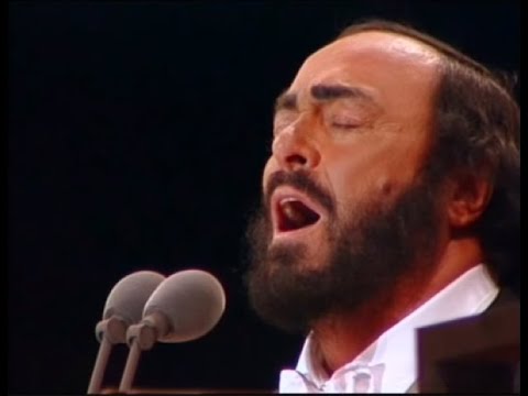 ❤ 280124 Luciano Pavarotti: Nessun Dorma (Turandot) (Orch. De Paris, James Levine) (10. Juli 1998)