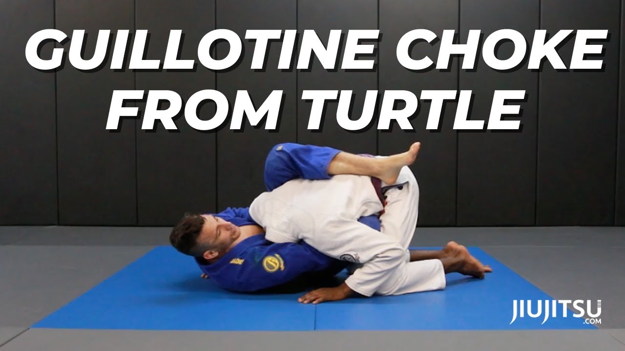 Guillotine Choke from Turtle