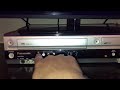 Demonstration On My Panasonic VCR DVD Combo On My Robin Hood 1991 VHS