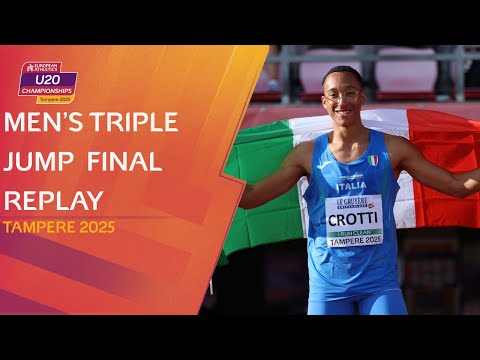 Men's triple Jump Final | Tampere 2025