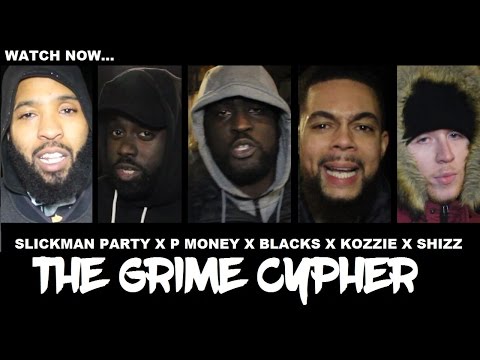 Slickman, P Money, Blacks, Kozzie, Shizz McNaughty - The Cypher | Grime Report Tv