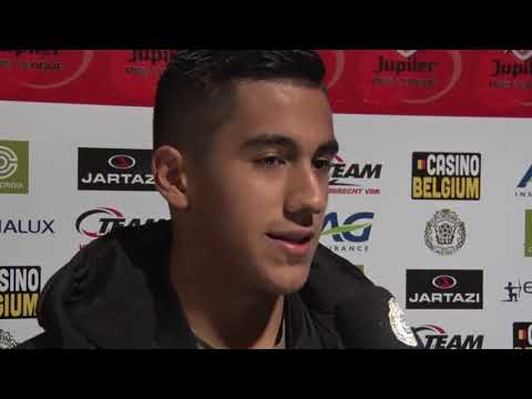 Interview na KSC Lokeren - KAA Gent met Torres