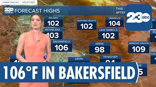 Kern County Heat: Bakersfield Forecast to Reach 106°F