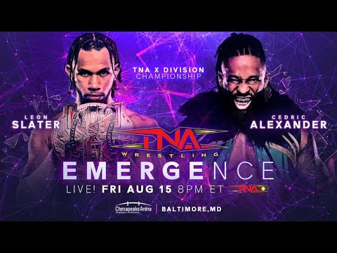 Leon Slater vs Cedric Alexander | TNA EMERGENCE 2025