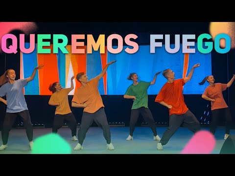 Queremos Fuego - Jesus Worship Center - Dance/ Огонь приходит с Неба (Танец Флешмоб)