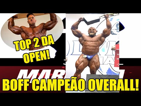 VITOR BOFF CONQUISTA O PRO-CARD NO MR.OLYMPIA BRASIL! CHRIS FIGUEIREDO PEGA TOP 2 DA CATEGORIA!