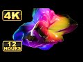 Abstrakte Flüssige Kugel 12 Stunden 4K Video Entspannende Musik Bildschirmschoner Zur Meditation