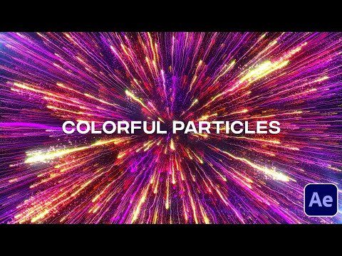 Easy After Effects Tutorial Particles Logo Text Animation Download Free Template