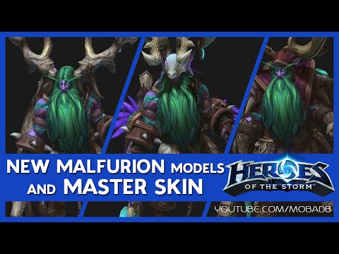 New Malfurion Models and Master Malfurion Skin - Heroes of the Storm