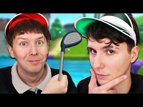 GOLF WITH SLITS - Dan and Phil Play: Golf With Friends #9
