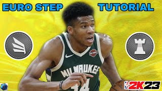 How to Euro Step into a DUNK and a LAYUP: NBA 2K23 (TUTORIAL)