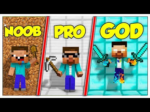 DA BAMBINO NOOB A PRO A GOD! - Minecraft ITA
