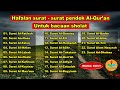 Hafalan surat surat pendek Al Quran untuk bacaan sholat