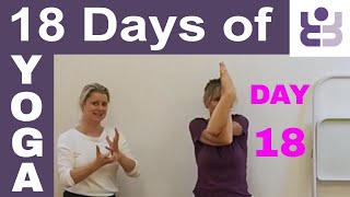 18 days of yoga - DAY 18. Iyengar Yoga Tutorial