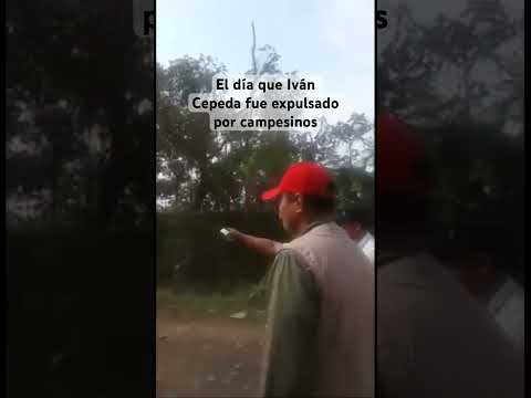 Iván Cepeda expulsado por Campesinos en El Carmen de Chucurí Santander