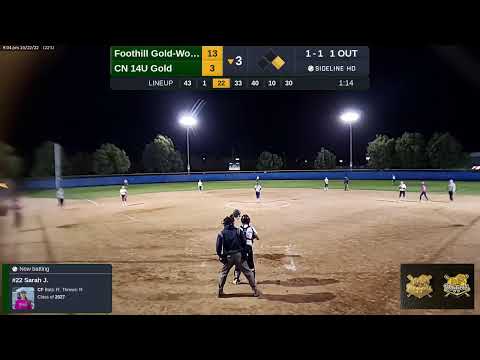 Foothill Gold-Woodcock vs Cal Nuggets 14U Gold (2022.10.22)