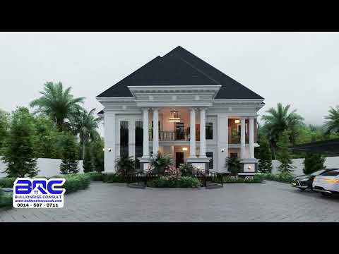 5 bedroom mansion house plan | The Magnifica Villa