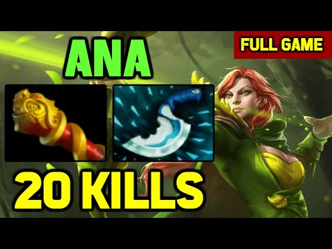 Ana OFFLANE Windranger DOMINATION 37k Damage w/ 20 Kills