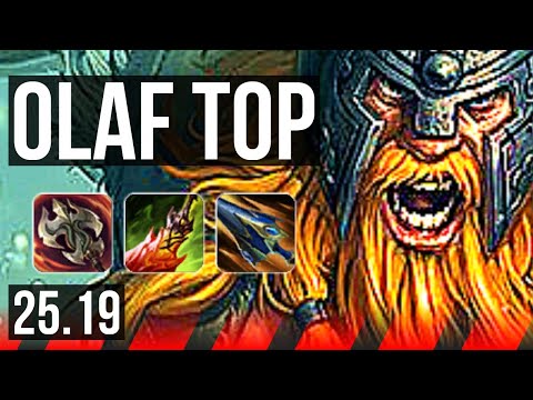 OLAF vs ILLAOI (TOP) | 8 solo kills | EUW Master | 25.19