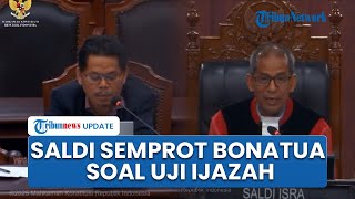 Hakim MK Saldi Isra Peringati Bonatua Uji Ijazah Capres Bakal Mental di MK: Bukan di Sini Tempatnya!