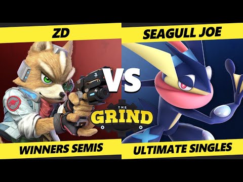 The Grind 165 Winners Semis - ZD (Fox) Vs. Seagull Joe (Palutena, Greninja) Smash Ultimate - SSBU