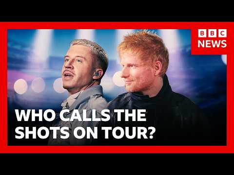 Ed Sheeran and Macklemore backlash: Who calls the shots on tour? | BBC News