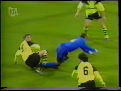 1990-91 UEFA Cup 1/16 L2 Borussia Dortmund - Universitatea Craiova