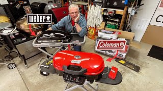 Honest Comparison / Weber Traveler vs Coleman RoadTrip 285 P