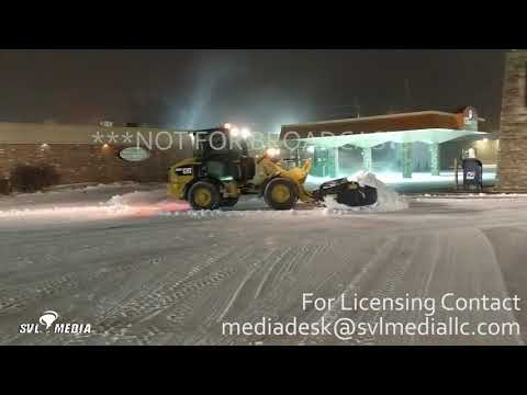 Norfolk Ne Blizzard Brings Havoc.  Vehicle wrecks, snow removal, 12-27-18