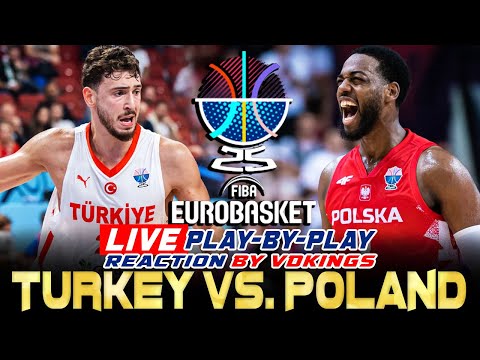 TURKEY VS POLAND | FIBA EUROBASKET LIVE PLAY BY PLAY REACTION