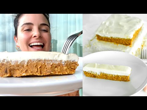 EASY High Protein Raw Vegan Carrot Cake (No Bake)