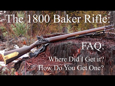 The 1800 Baker Rifle:  Two (Very) Frequently Asked Questions
