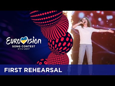 Tamara Gachechiladze - Keep The Faith (Georgia) First rehearsal in Kyiv