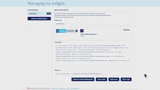 ICE International Currency Exchange create widget