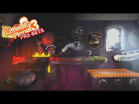 LittleBigPlanet 3 Pre Beta 2 - Stitchem Manor