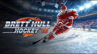 Brett Hull Hockey 95 - Sega Genesis / Sega Mega Drive (Gameplay)