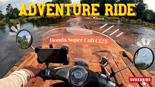Going on Adventure Ride [The Most Difficult Ride I've Ever Had with Honda Super Cub C125]